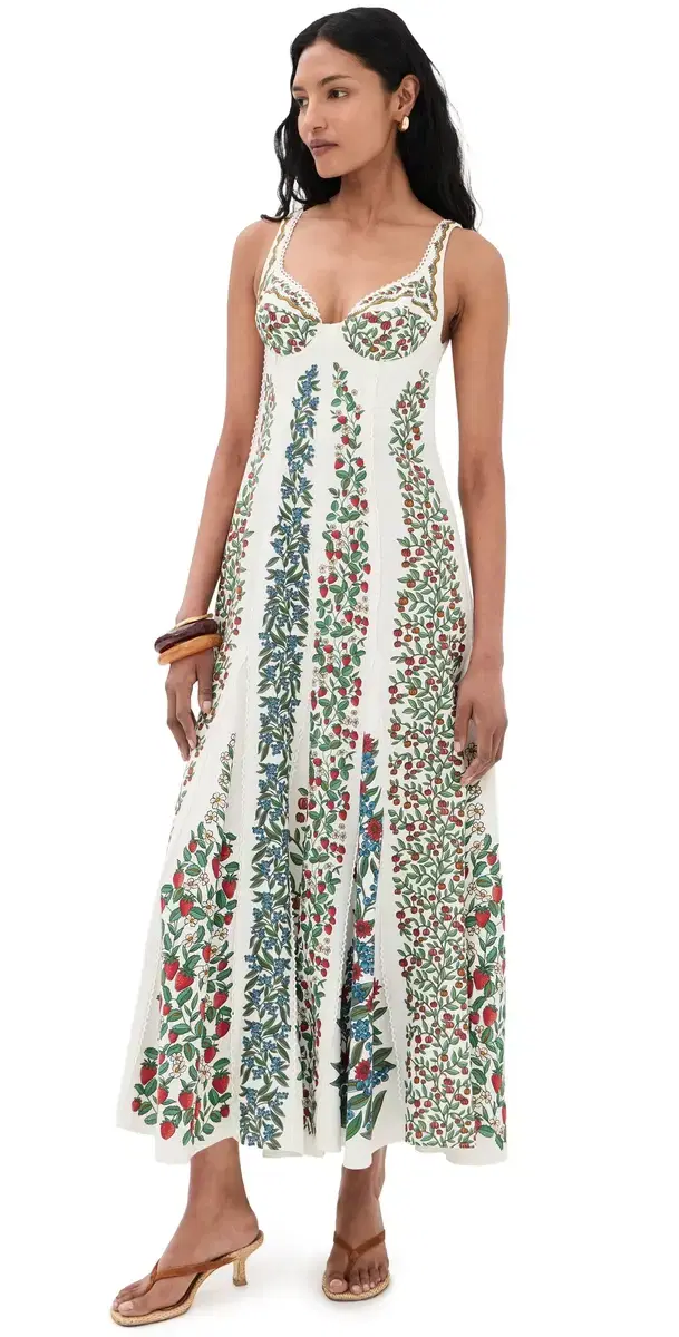 Fruit Beauty Maxi Dress Fruit Beauty Off-White