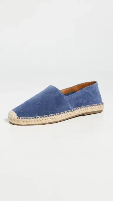 Polo Ralph Lauren Cevio Suede Espadrilles Light Navy 8 | Thumbnail 2