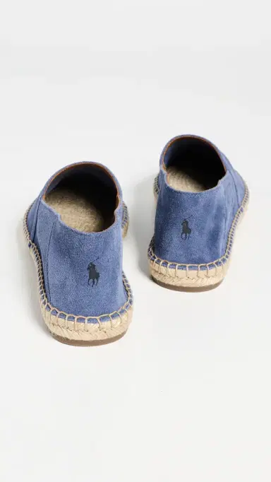 Polo Ralph Lauren Cevio Suede Espadrilles Light Navy 8 | Thumbnail 3