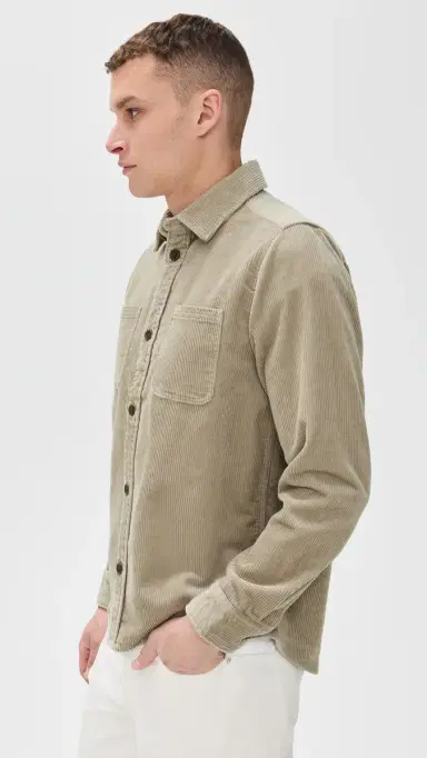 Les Deux Kody Corduroy Overshirt ight Sand | Thumbnail 4 Les Deux Kody Corduroy Overshirt ight Sand | Thumbnail 4