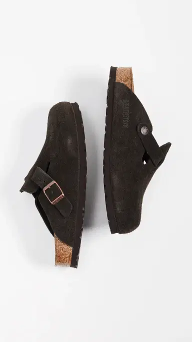 Birkenstock Boston Soft Footbed Narrow Clogs Mocha 36 | Thumbnail 5