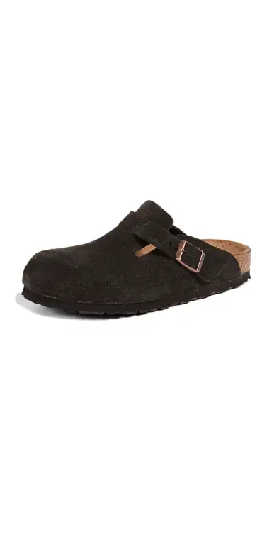 Birkenstock Boston Soft Footbed Narrow Clogs Mocha 36 | Thumbnail 1