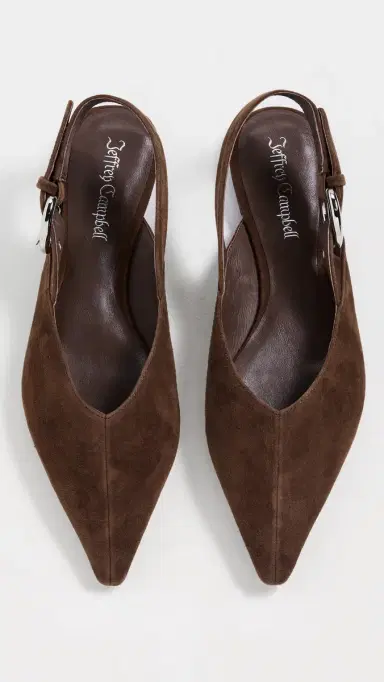 Jeffrey Campbell Scone Flats Espresso Suede | Thumbnail 5