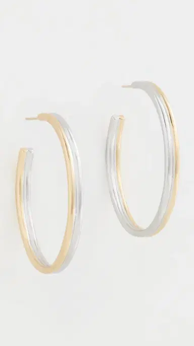 Jennifer Fisher Baby Hoop Earrings | Thumbnail 2