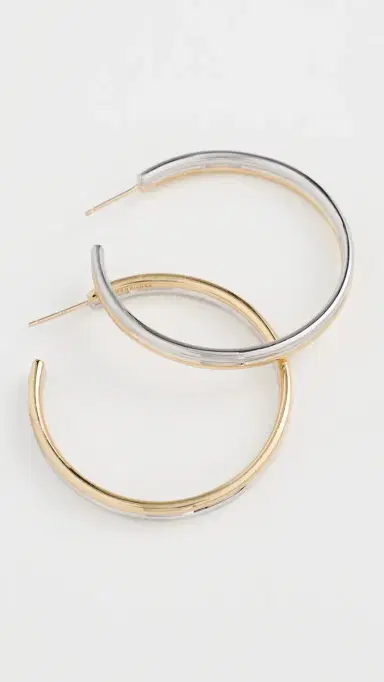 Jennifer Fisher Baby Hoop Earrings | Thumbnail 4
