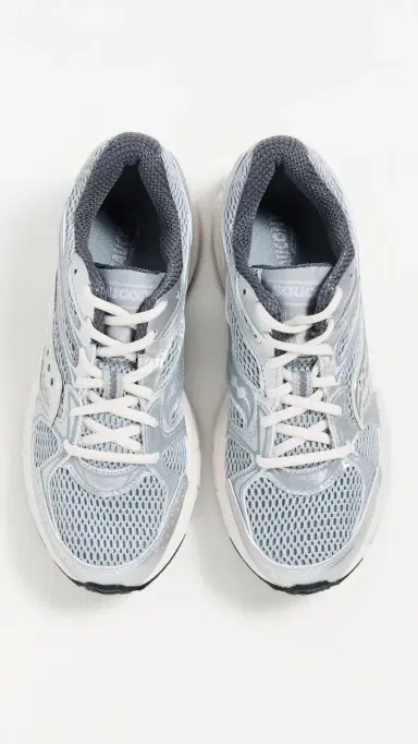 SAUCONY Ride Millennium Sneakers Silver/Cream | Thumbnail 5
