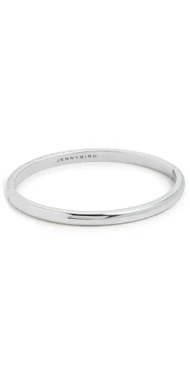 Jenny Bird Remi Bangle Platinum | Thumbnail 1 Jenny Bird Remi Bangle Platinum | Thumbnail 1
