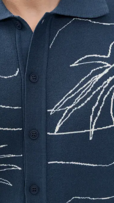 Far Afield The Palms Knit Collared Shirt | Thumbnail 6 Far Afield The Palms Knit Collared Shirt | Thumbnail 6