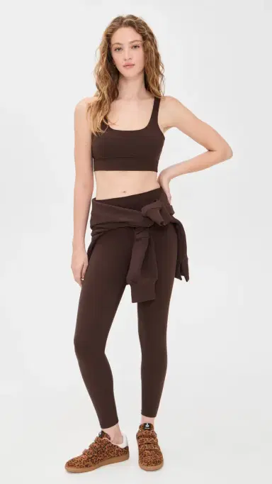 Varley FreeSoft High Rise 7/8 Leggings Coffee Bean M | Thumbnail 5