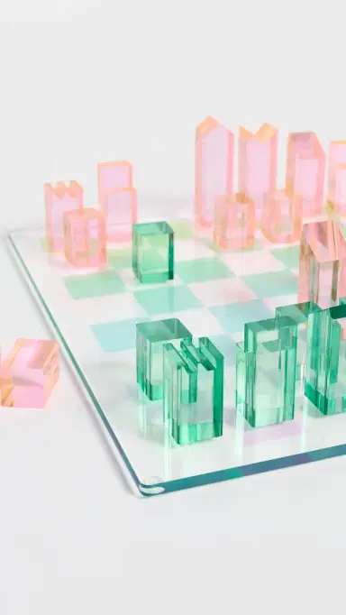 Sunnylife Lucite Chess & Checkers Ombre | Thumbnail 3