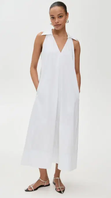 SIMONMILLER Nava Poplin Midi Dress acadamia | Thumbnail 2