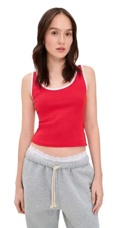 Free People Moxie Tank High Risk Red Combo M | Thumbnail 1