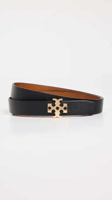 Tory Burch ogo Belt Black | Thumbnail 2