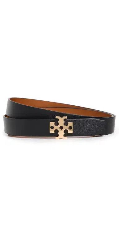 Tory Burch ogo Belt Black | Thumbnail 1