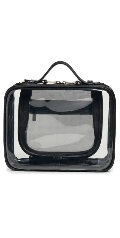 CALPAK Medium Clear Cosmetics Case | Thumbnail 1