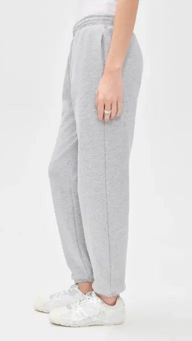 Beyond Yoga uxe Fleece Sweatpants ight Heather Gray | Thumbnail 4 Beyond Yoga uxe Fleece Sweatpants ight Heather Gray | Thumbnail 4