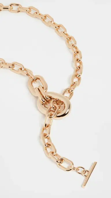 Rabanne XL Link Pendant Necklace | Thumbnail 4
