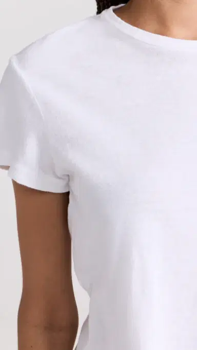 RE/DONE 1950s Boxy Tee Optic White | Thumbnail 6