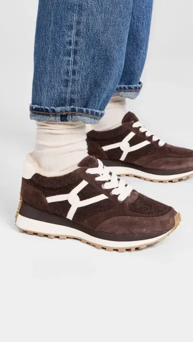 Veronica Beard Valentina Sneakers Espresso 6 | Thumbnail 3
