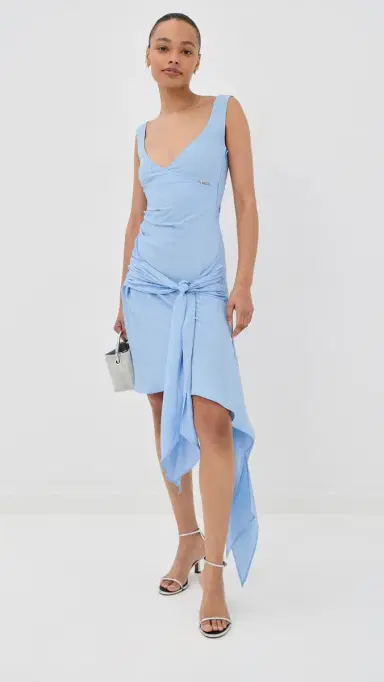 The Attico Mini Draped Dress | Thumbnail 5 The Attico Mini Draped Dress | Thumbnail 5