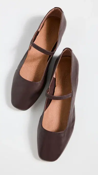 Madewell The Greta Ballet Flats Chocolate Raisin 8 | Thumbnail 5