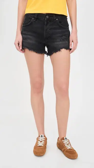 Free People Now Or Never Denim Shorts Zodiac 28 | Thumbnail 2 Free People Now Or Never Denim Shorts Zodiac 28 | Thumbnail 2