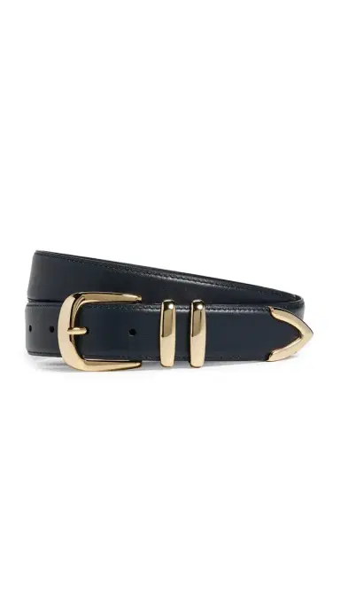 Favorite Daughter The Jordan Belt Navy/Gold | Thumbnail 6