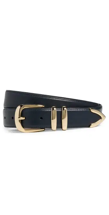 Favorite Daughter The Jordan Belt Navy/Gold | Thumbnail 1