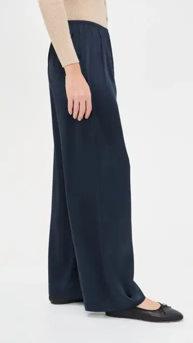 DONNI. DONNI. Silk Pants Navy S | Thumbnail 5