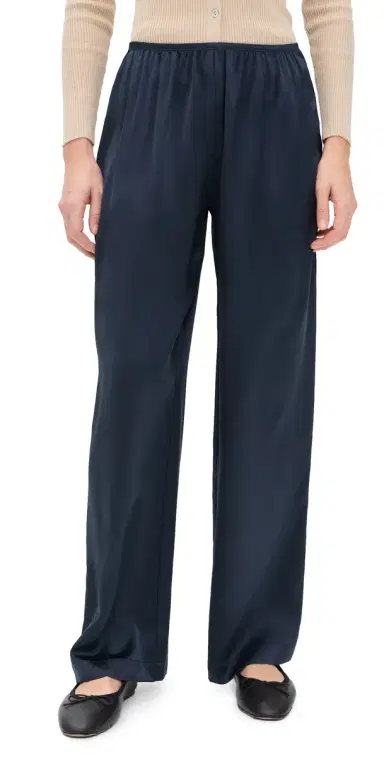 DONNI. DONNI. Silk Pants Navy S | Thumbnail 1