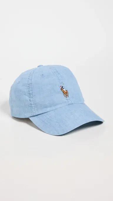 Polo Ralph Lauren Chambray Classic Sport Cap Chambray One Size | Thumbnail 2