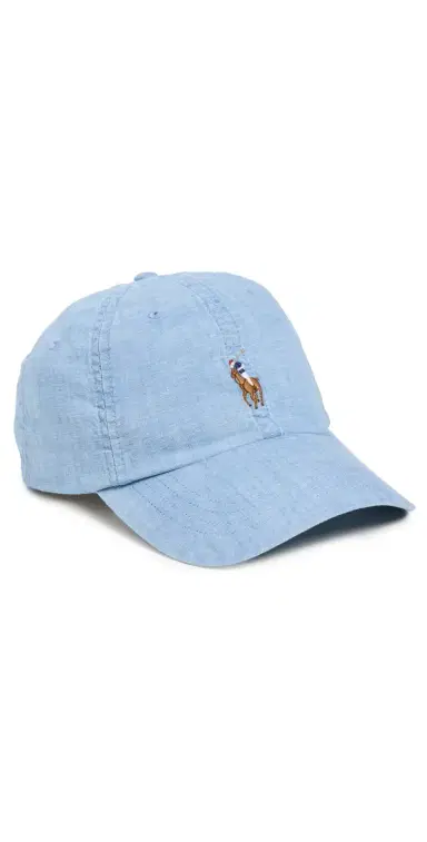 Polo Ralph Lauren Chambray Classic Sport Cap Chambray One Size | Thumbnail 1