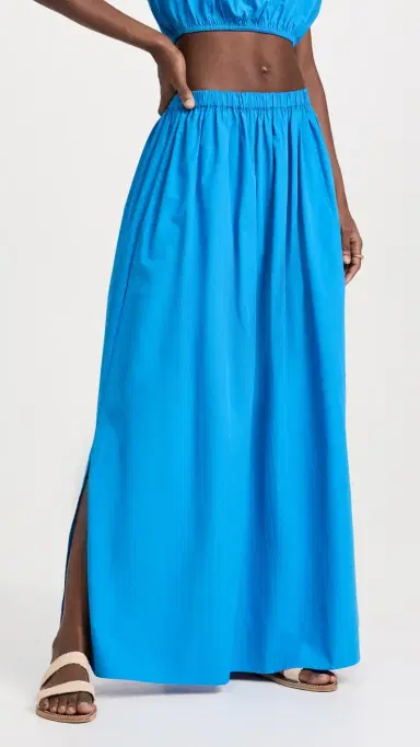 Playa Lucila Maxi Skirt Blue | Thumbnail 2