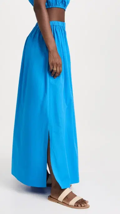 Playa Lucila Maxi Skirt Blue | Thumbnail 4