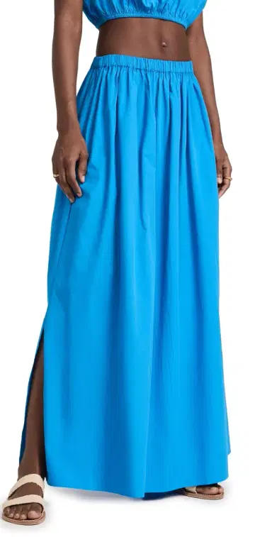 Playa Lucila Maxi Skirt Blue | Thumbnail 1