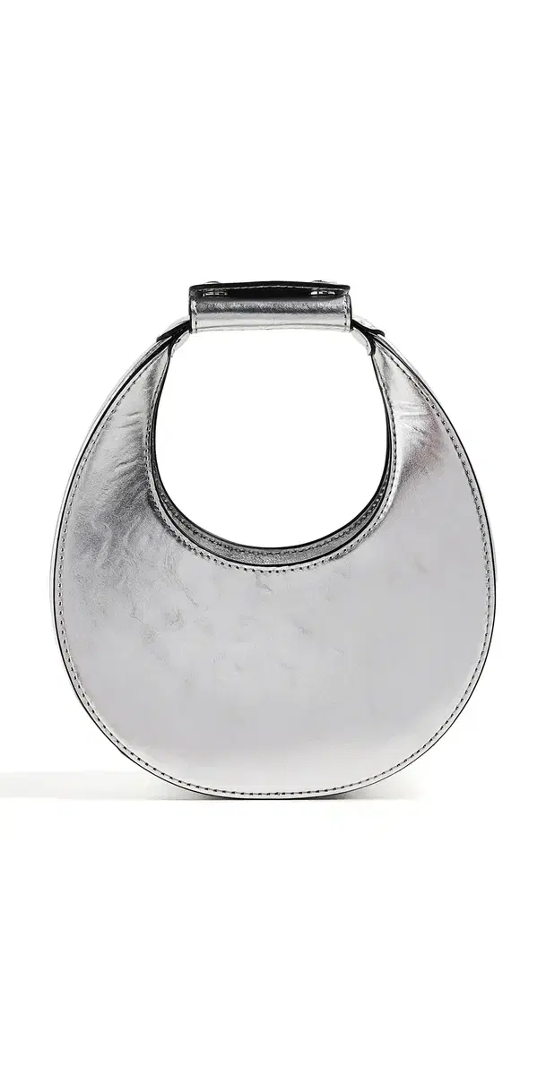 STAUD Good Night Moon Bag Silver One Size