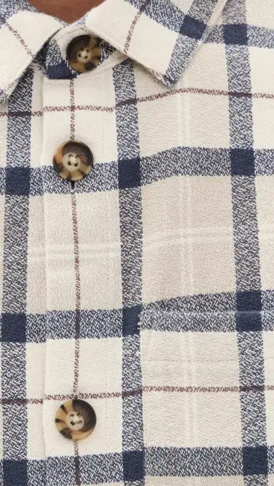 Barbour Vennel Textured Tartan Overshirt Oban ist Tartan | Thumbnail 6 Barbour Vennel Textured Tartan Overshirt Oban ist Tartan | Thumbnail 6