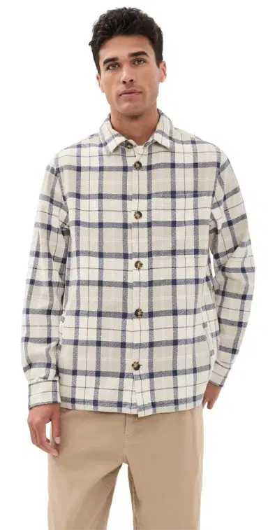 Barbour Vennel Textured Tartan Overshirt Oban ist Tartan | Thumbnail 1 Barbour Vennel Textured Tartan Overshirt Oban ist Tartan | Thumbnail 1