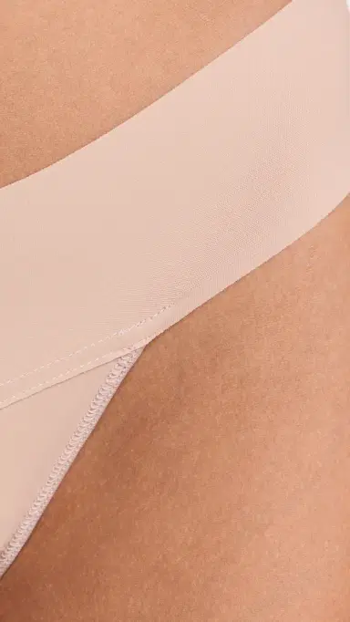 Hanky Panky Breathe Natural Thong 5 Pack Taupe | Thumbnail 4