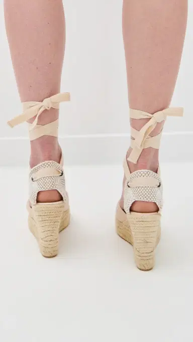 Soludos Platform Wedge Espadrilles Ivory 8 | Thumbnail 4