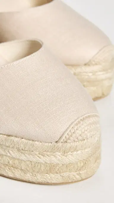 Soludos Platform Wedge Espadrilles Ivory 8 | Thumbnail 6