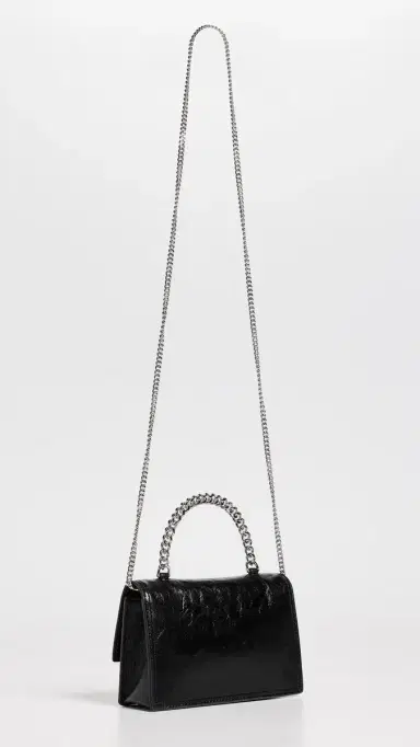 Tory Burch Kira Deconstructed Mini Top Handle Chain Wallet | Thumbnail 5 Tory Burch Kira Deconstructed Mini Top Handle Chain Wallet | Thumbnail 5