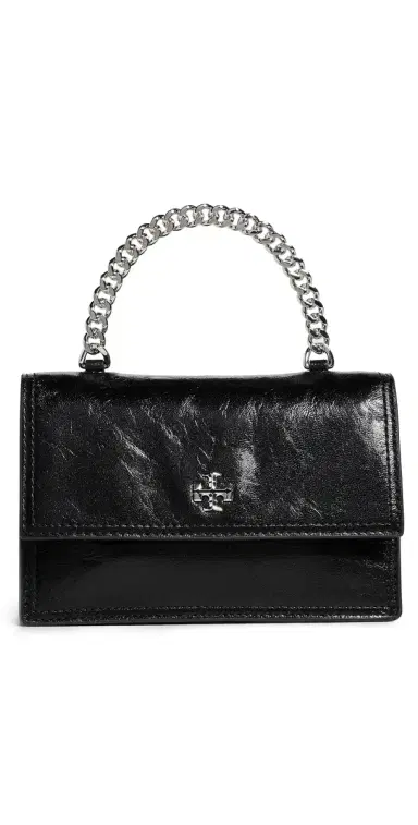 Tory Burch Kira Deconstructed Mini Top Handle Chain Wallet | Thumbnail 1 Tory Burch Kira Deconstructed Mini Top Handle Chain Wallet | Thumbnail 1
