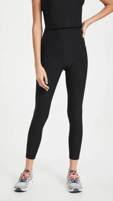 Beyond Yoga Spacedye Out Of Pocket High Waisted Midi 7/8 Leggings Darkest Night L | Thumbnail 2 Beyond Yoga Spacedye Out Of Pocket High Waisted Midi 7/8 Leggings Darkest Night L | Thumbnail 2