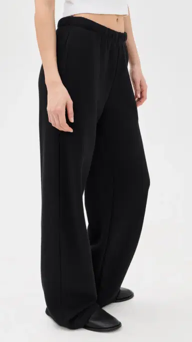 Éterne Oversized Wide Leg weatpants Black | Thumbnail 4 Éterne Oversized Wide Leg weatpants Black | Thumbnail 4