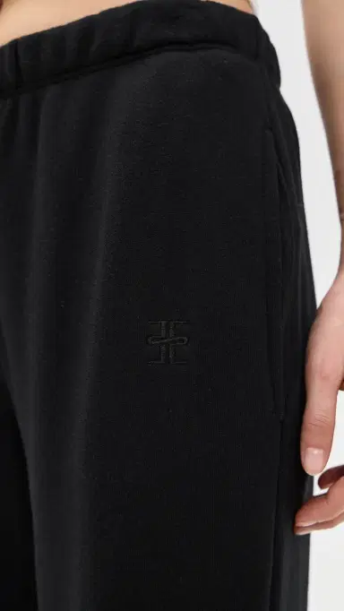 Éterne Oversized Wide Leg weatpants Black | Thumbnail 6 Éterne Oversized Wide Leg weatpants Black | Thumbnail 6