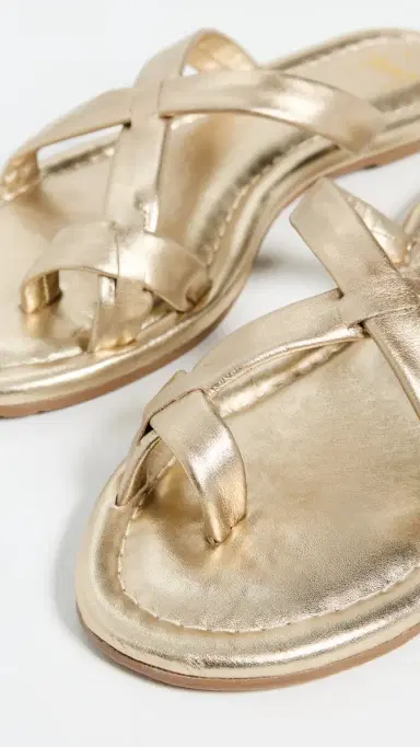 beek Sungem Sandals Gold 9 | Thumbnail 6