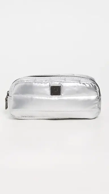 Think Royln Touch-Up Carry All Essentials Cosmetic Bag Pearl | Thumbnail 2