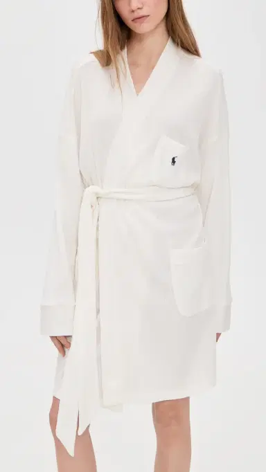 Polo Ralph Lauren Waffle Robe Ecru | Thumbnail 2