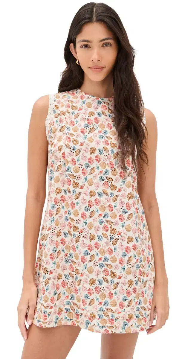 La Maregold Poppy Dress Bright hell Print